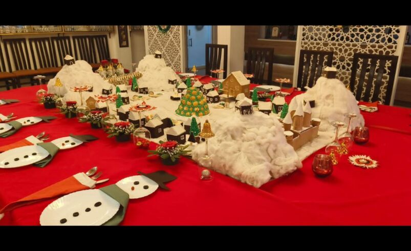 Pinnacle IHM Students Spread Christmas Cheer with Culinary Extravaganza and Creative Displays at Annual Christmas Carnival