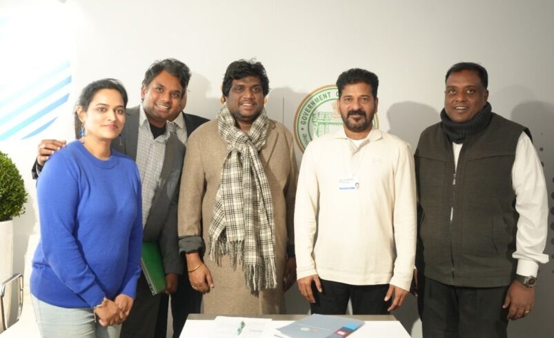 Telecom Entrepreneur No 1 Sridhar Rao Makes a Big Impact at World Economic Forum