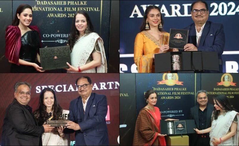 Aditi Rao Hydari, Dia Mirza And Nushrratt Bharuccha Unveils The Exquisite Invitation Of DPIFF Awards 2024