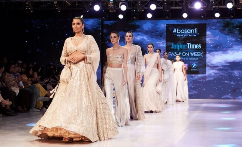 Basanti Unveiled “Renaissance: A Rebirth” Collection in a Stunning Display at Jaipur Marriott’s Fashion Extravaganza