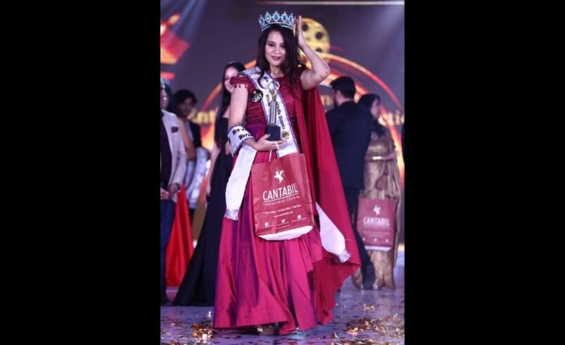 Neha Chaturvedi Won the prestigious title of Mrs. Global World India Oceania 2024