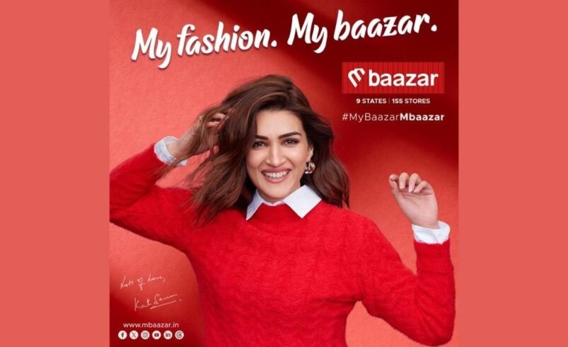 M Baazar Welcomes Bollywood Stars Kriti Sanon and Pavail Gulati as Brand Ambassadors