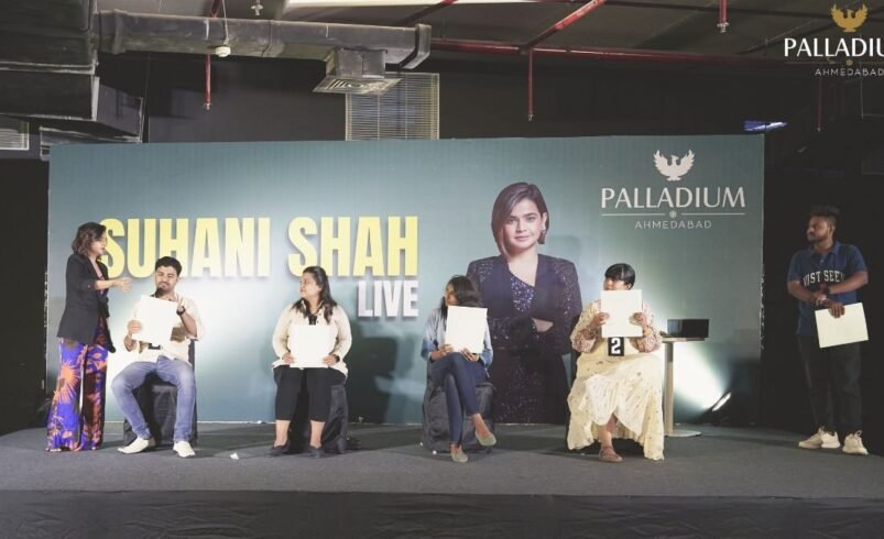 Suhani Shah Mesmerizes Audience with Unforgettable Live Performance at Palladium Ahmedabad