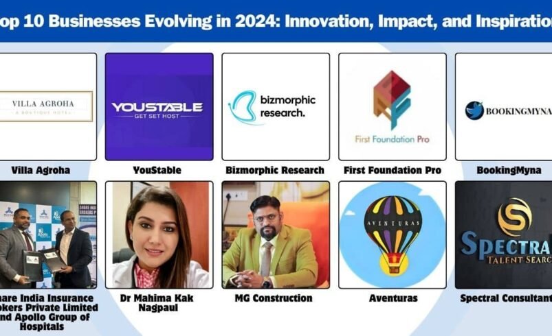 Top 10 Businesses Evolving in 2024, Innovation, Impact, and Inspiration