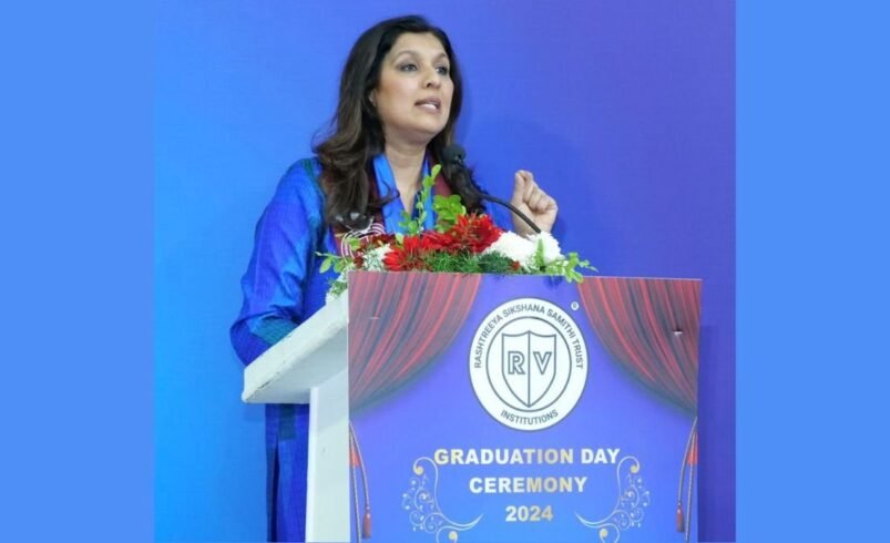 You are potentially India’s greatest generation, Geetanjali Vikram Kirloskar at the RV College of Engineering’s graduation day ceremony