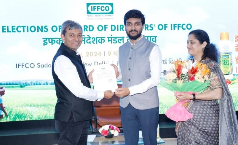 Youth Leader Vivek Kolhe Elected as IFFCO Director: A Proud Moment for Maharashtra