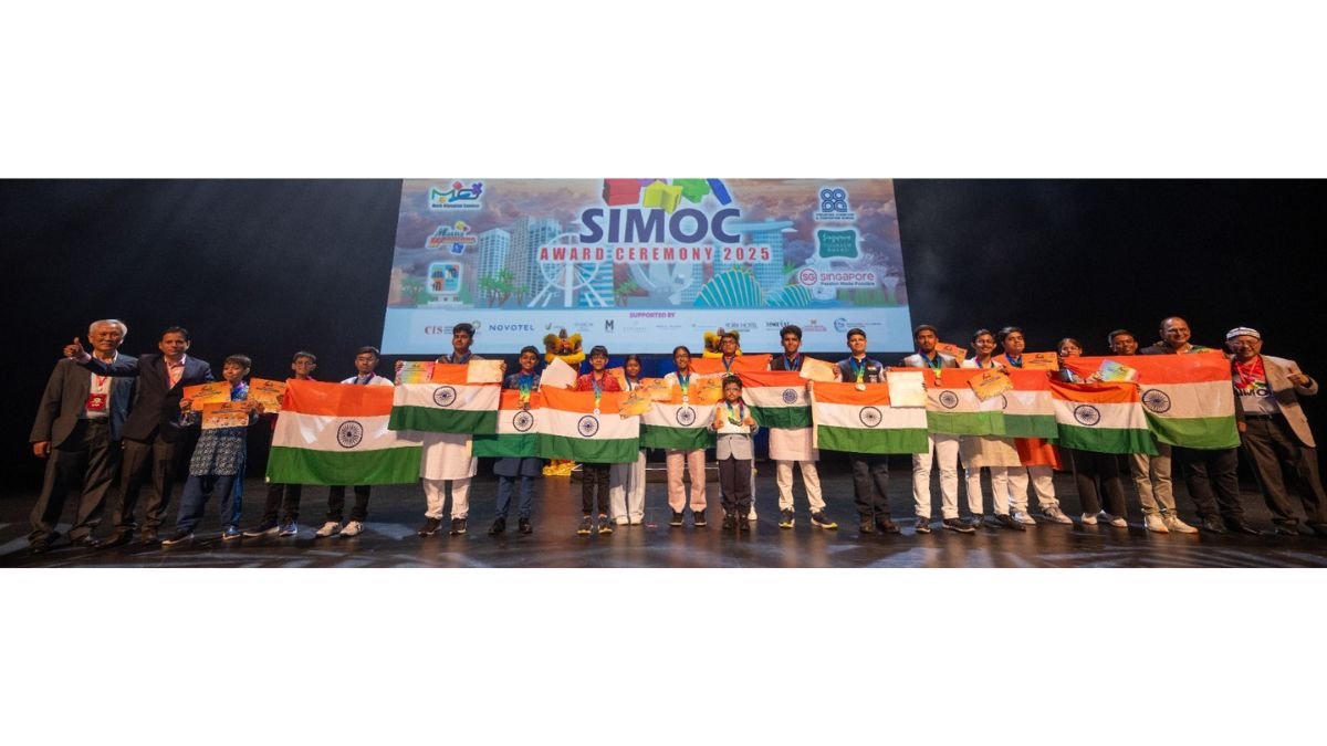 India hoisted the flag in Singapore International Math Olympiad, Won 6 Gold, 8 Silver and 18 Bronze medals