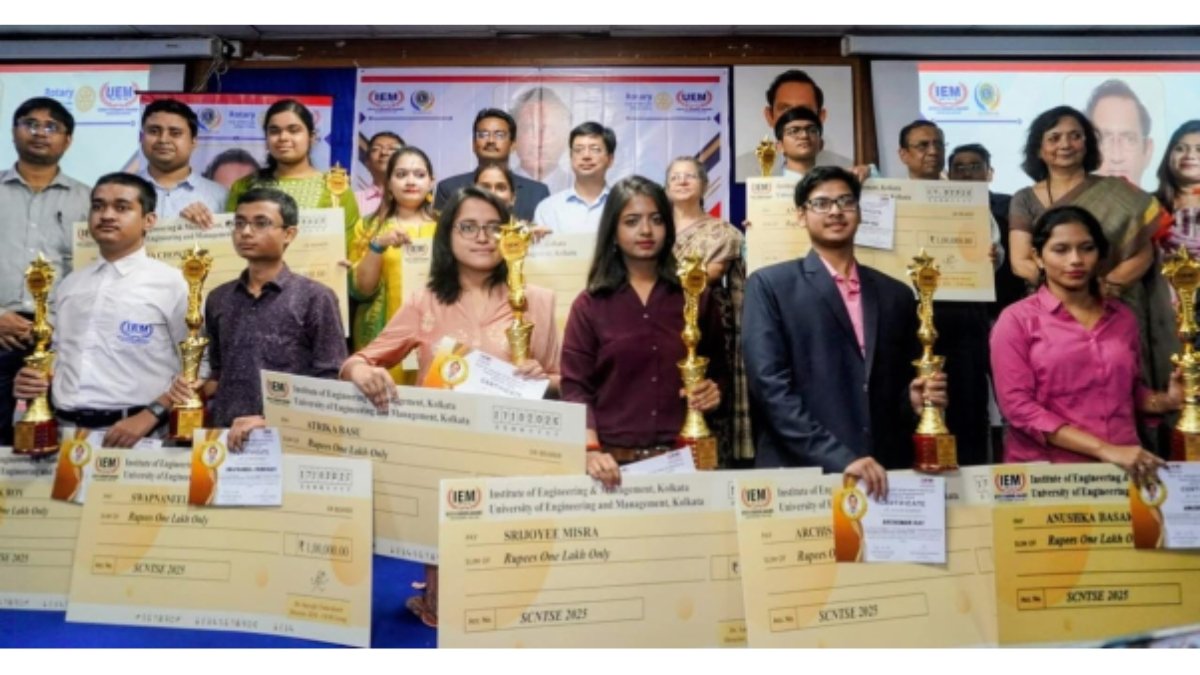 IEM-UEM Honours India’s Brightest Young Minds at SCNTSE 2025