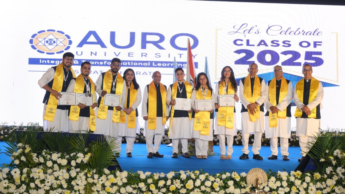 AURO University Proudly Hosts Its 13th Convocation Ceremony by Reinforcing a Vision for Value-Based Leadership