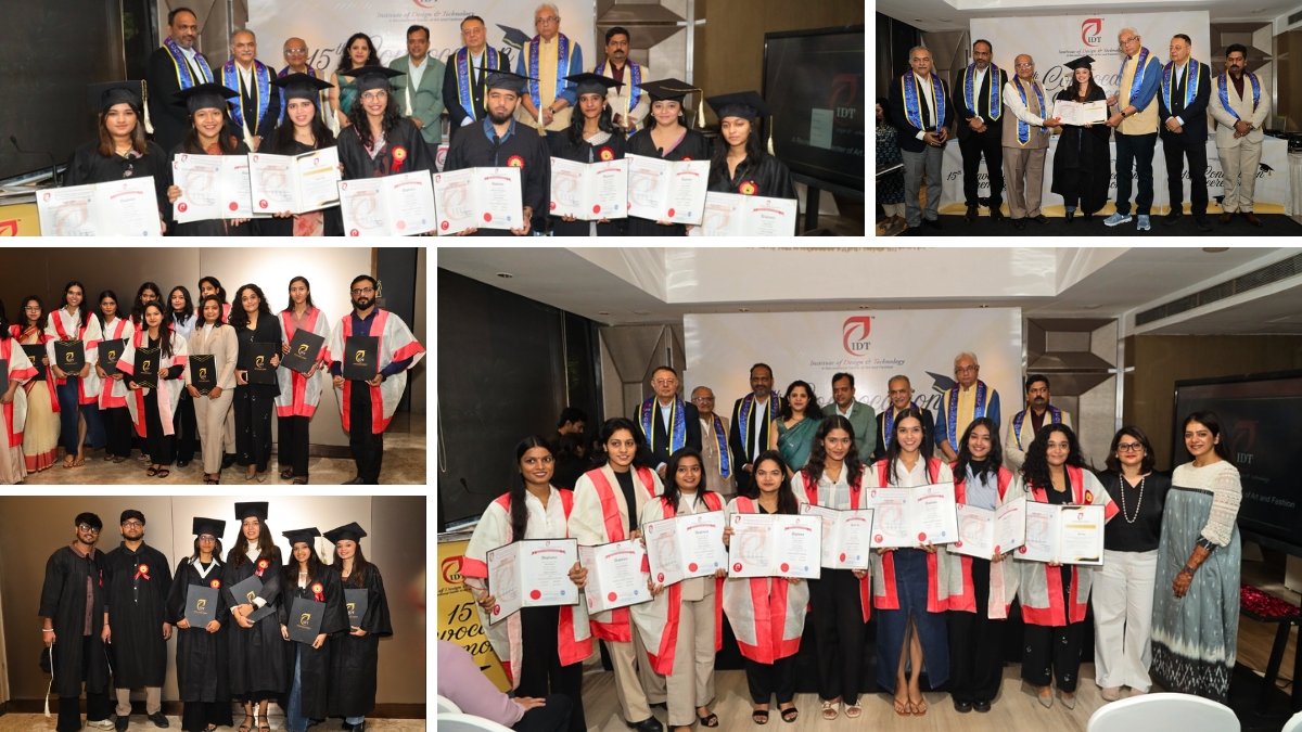 IDT’s 15th Convocation Ceremony Held Grandly at Avadh Utopia, Surat