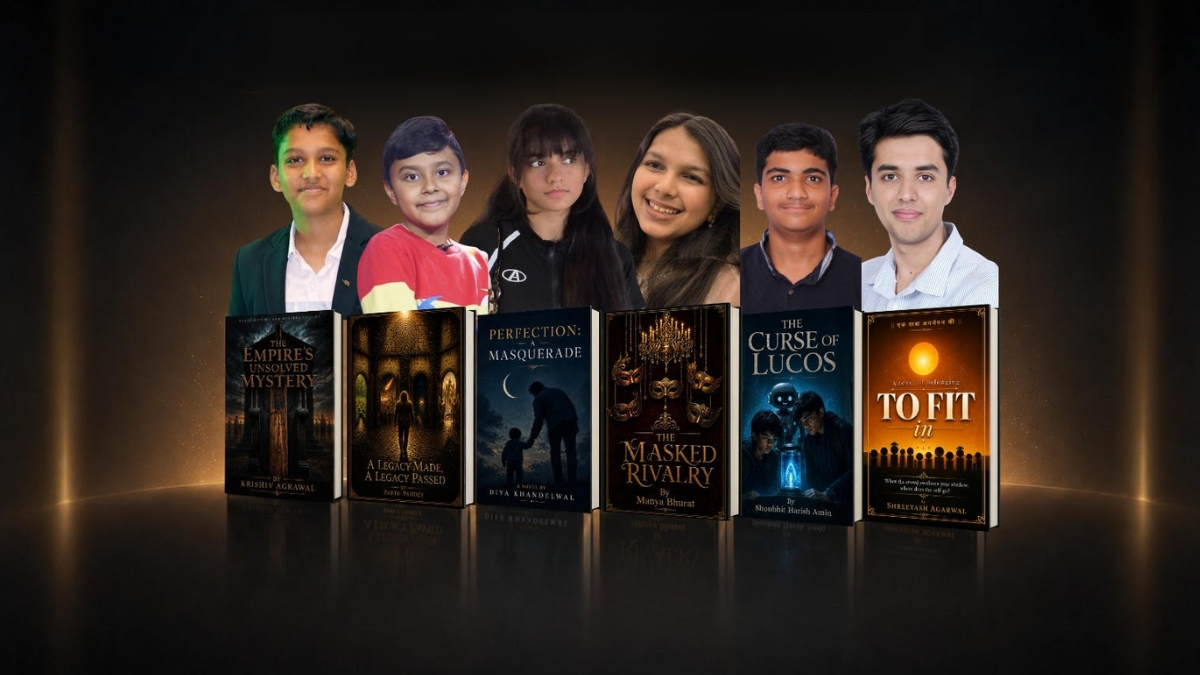 Six Students Script Their Success Story by Becoming Authors