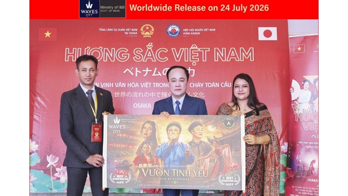 India Book of Records’ Award-Winning Film Promoted in Japan