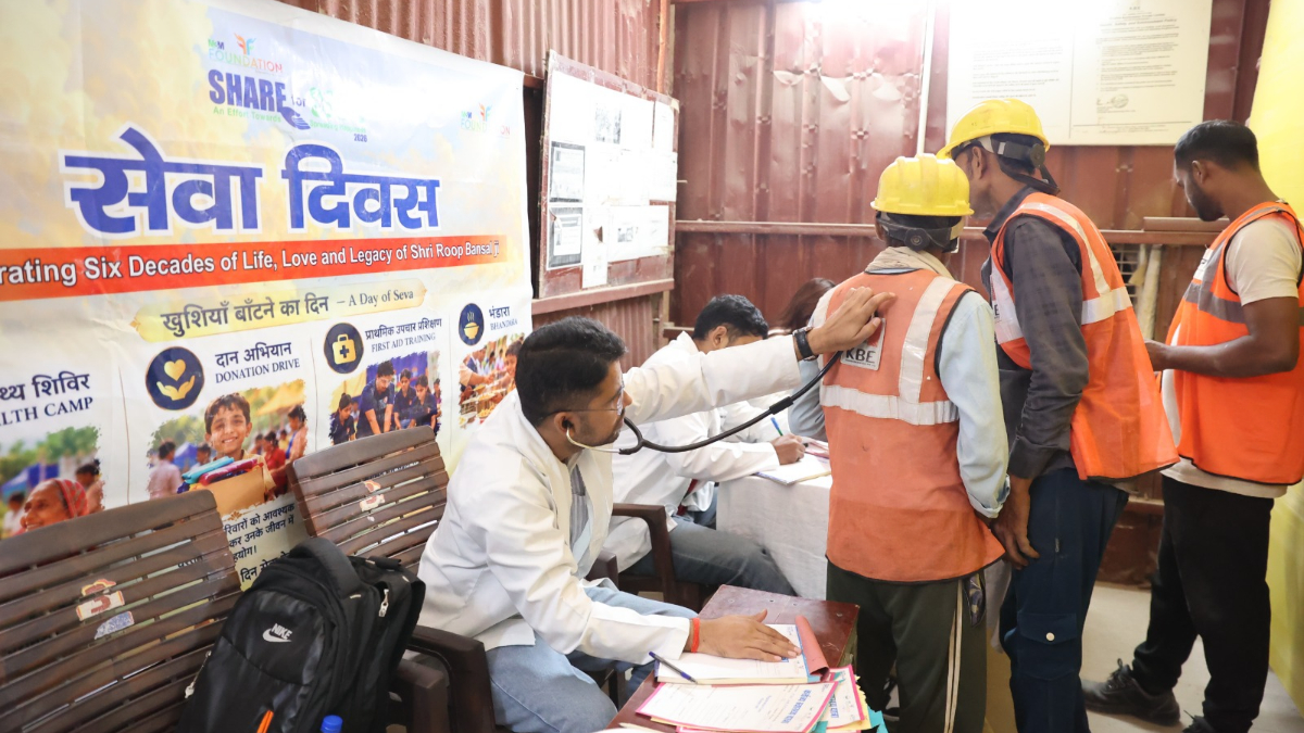 M3M Foundation’s Seva Campaign Reaches Over One Lakh People in a Month